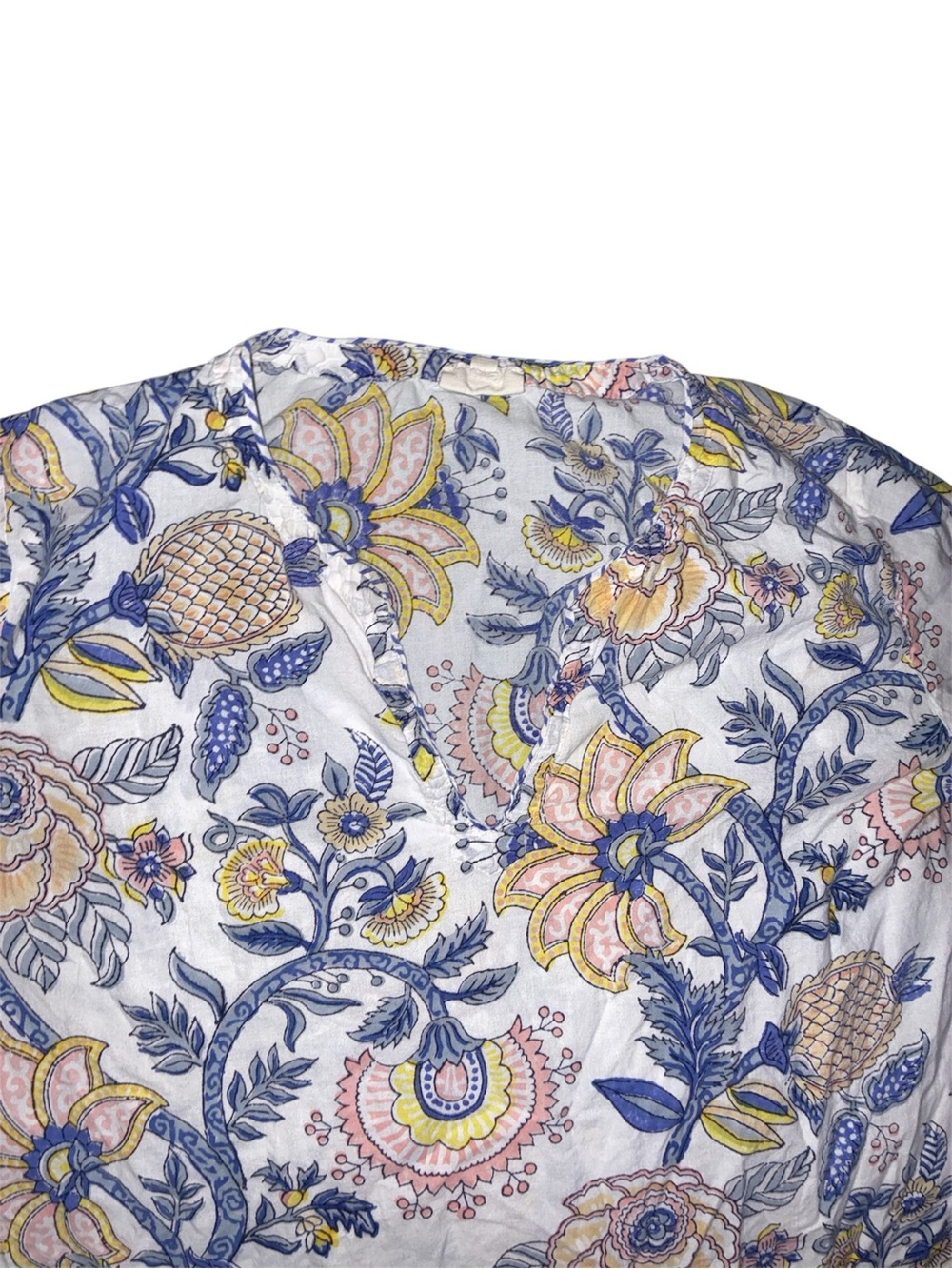 Anokhi Floral women’s Pajama set 2PC Top long sleeve & Pant Bottom L - Picture 7 of 7